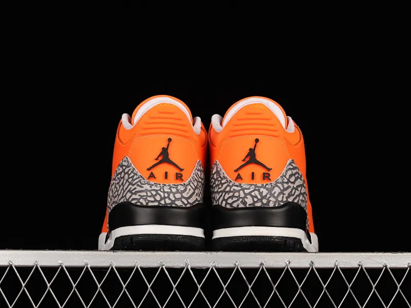 All categories Air Jordan Jordan series basketball shoes Air Jordan 3 Air Jordan 3 Retro "Orange" AJ3 Joe 3 cement orange CT8532-801